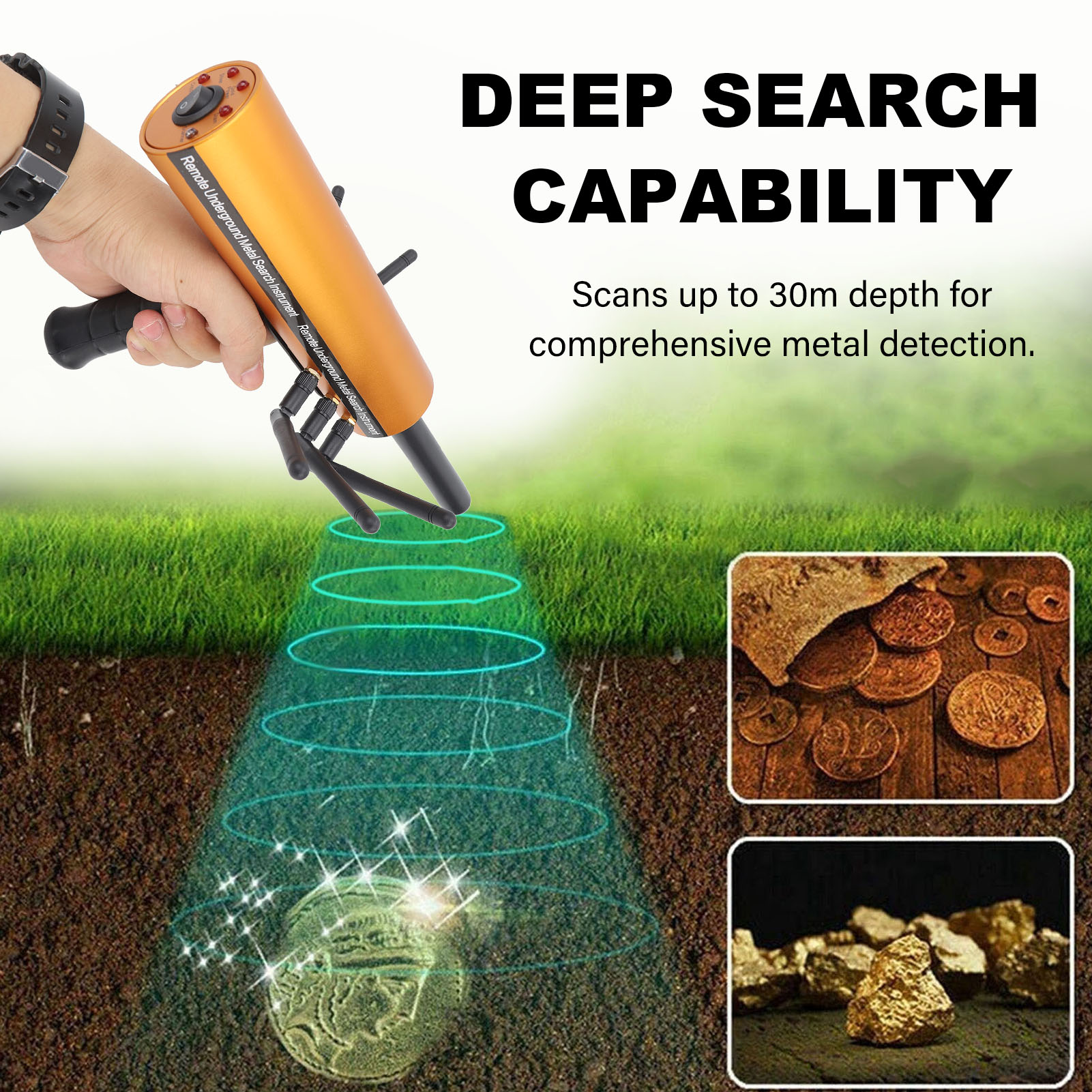AKS Metal Detector Outdoor Adv – Outdoor Adventure Locations recenzja i cena