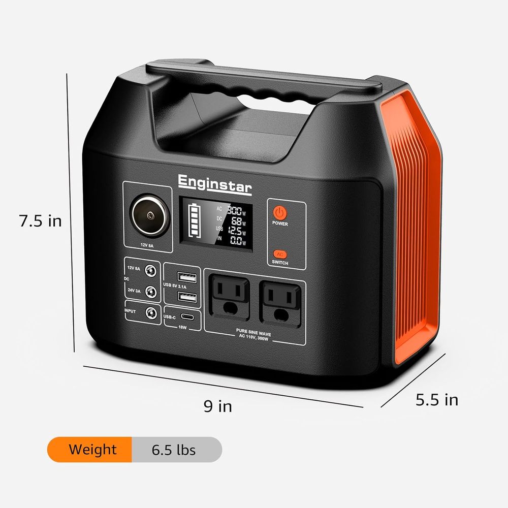 300W 296Wh Portable Power Stat – Outdoor Adventure Outlet recenzja i cena